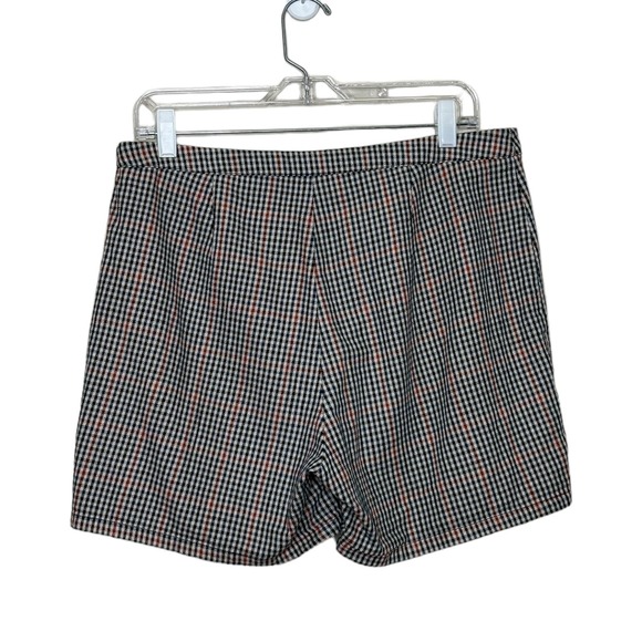 Edition black plaid skort skirt size 12 - Picture 10 of 11